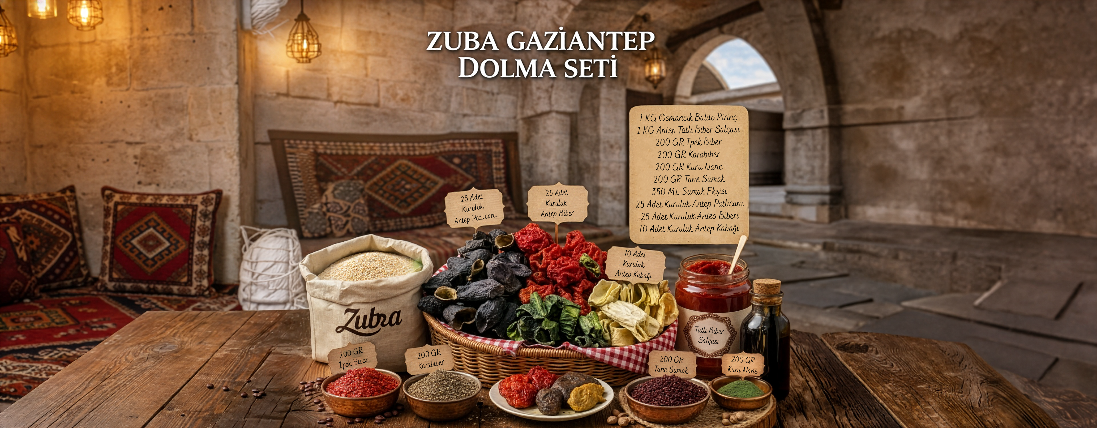 Gaziantep Dolma Seti