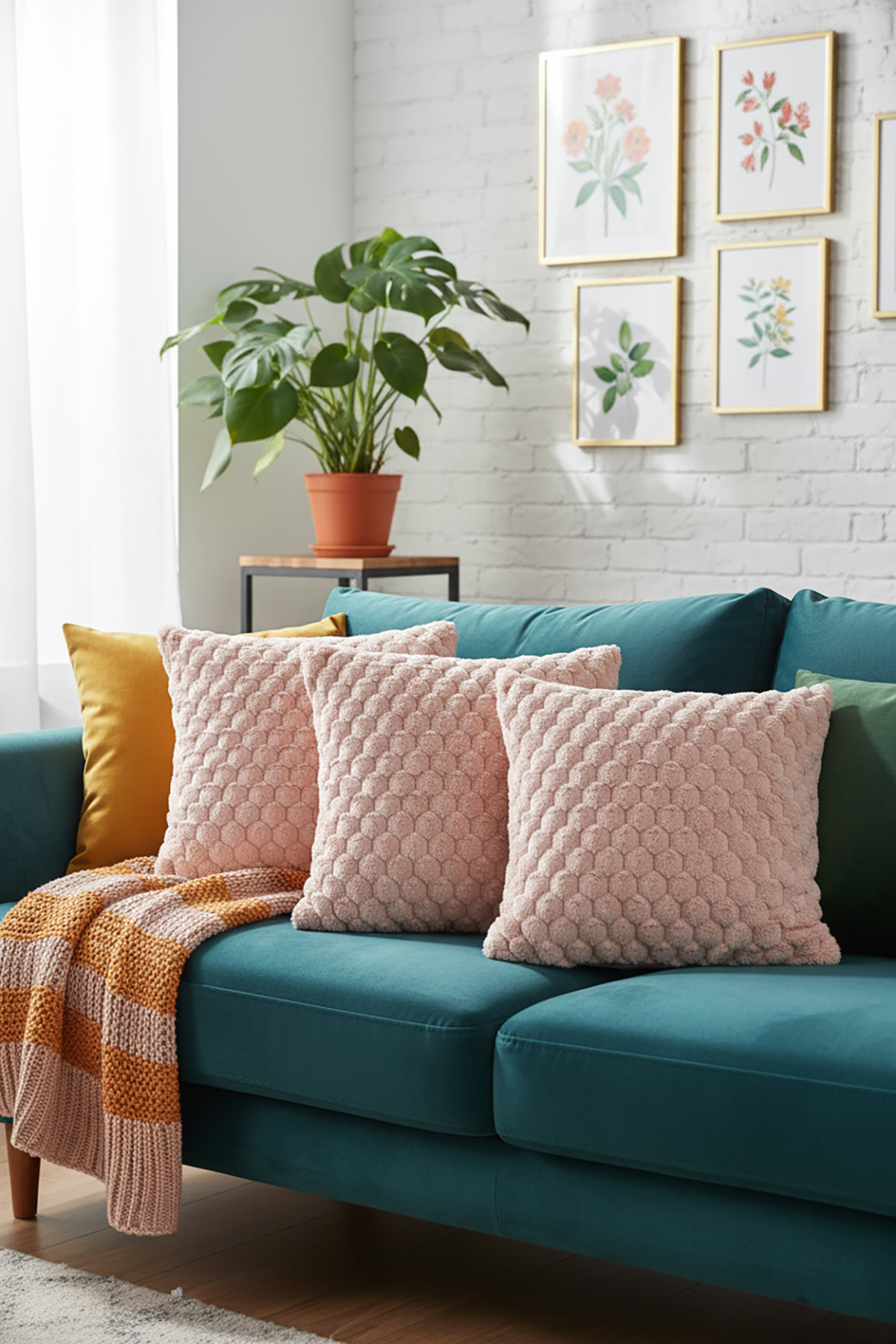 Yumuşak peluş tavşan tüyü 45x45  Veformdamla26