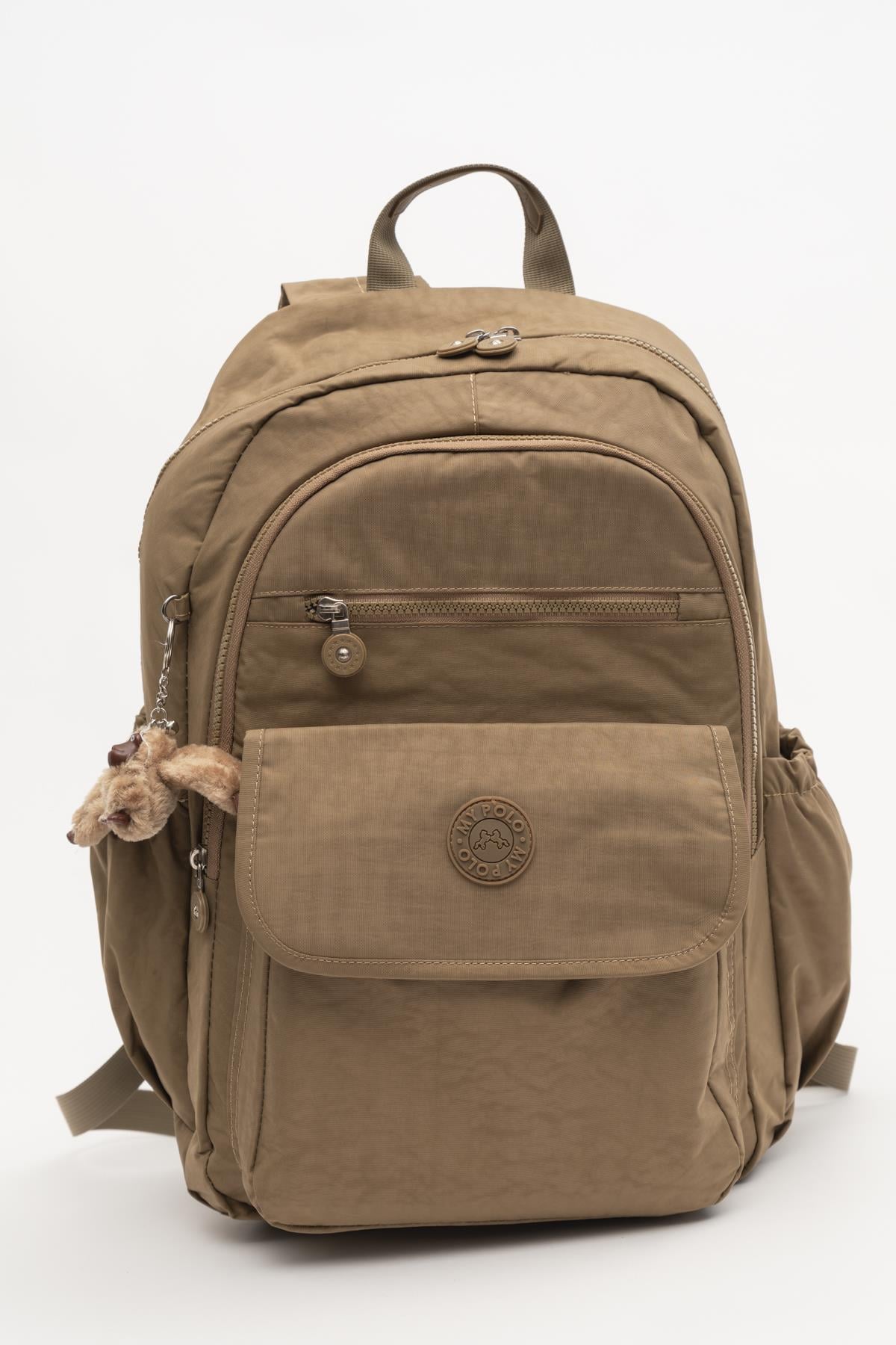 MYP8730 KahverengiMy Polo Unisex Çok Amaçlı Günlük Sırt-Okul Çantası MYP8730 Kahverengi