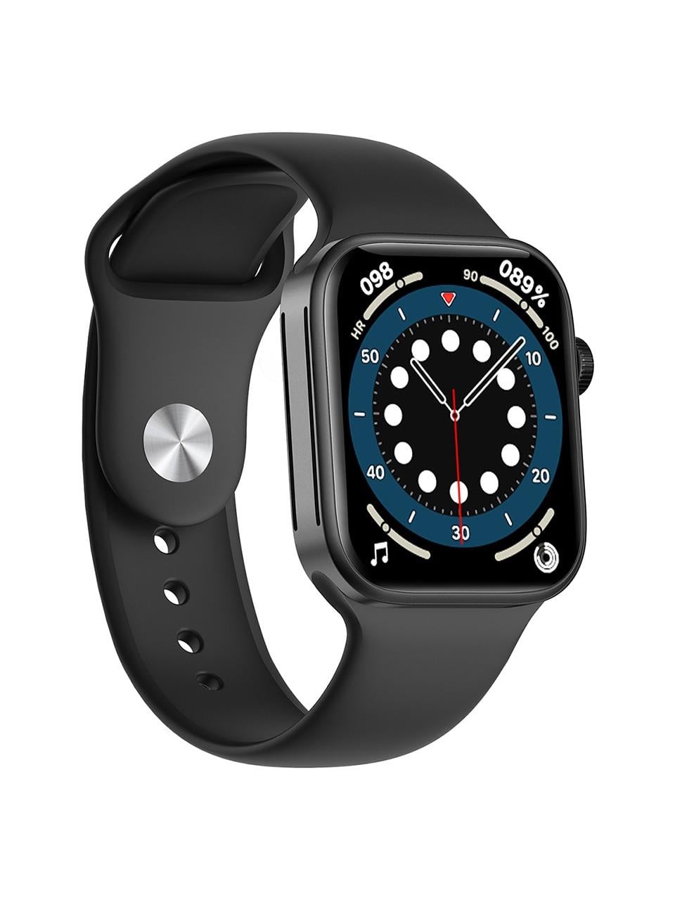 Android/IOS Smart Watch 200 mAh Kalp Atışı Sensörlü Siyah Akıllı Saat