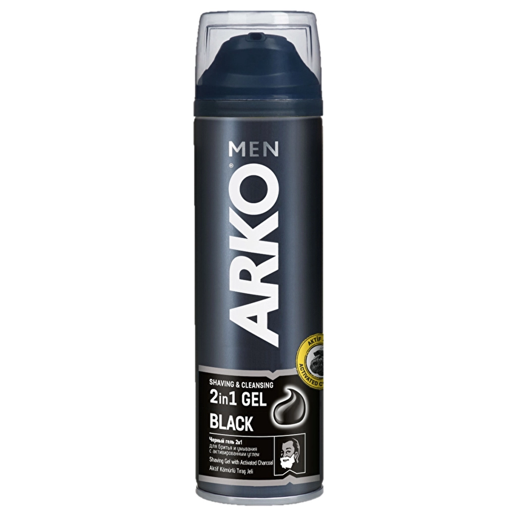 Arko 2in1 Black Men Traş Jeli 200 ml