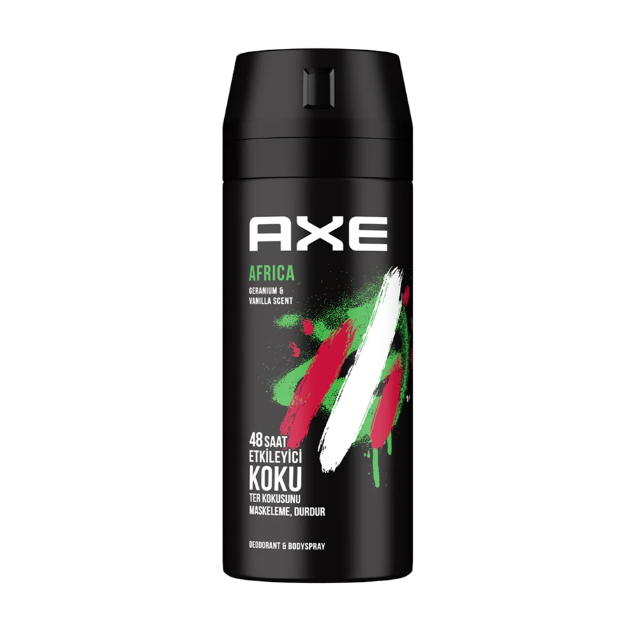 Axe Afrıca Geranıum & Vanılla Scent 48 Saat Etkileyici 150 ml