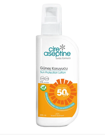 Cire Aseptine Güneş Koruyucu Losyon 50+ SPF 200 ml