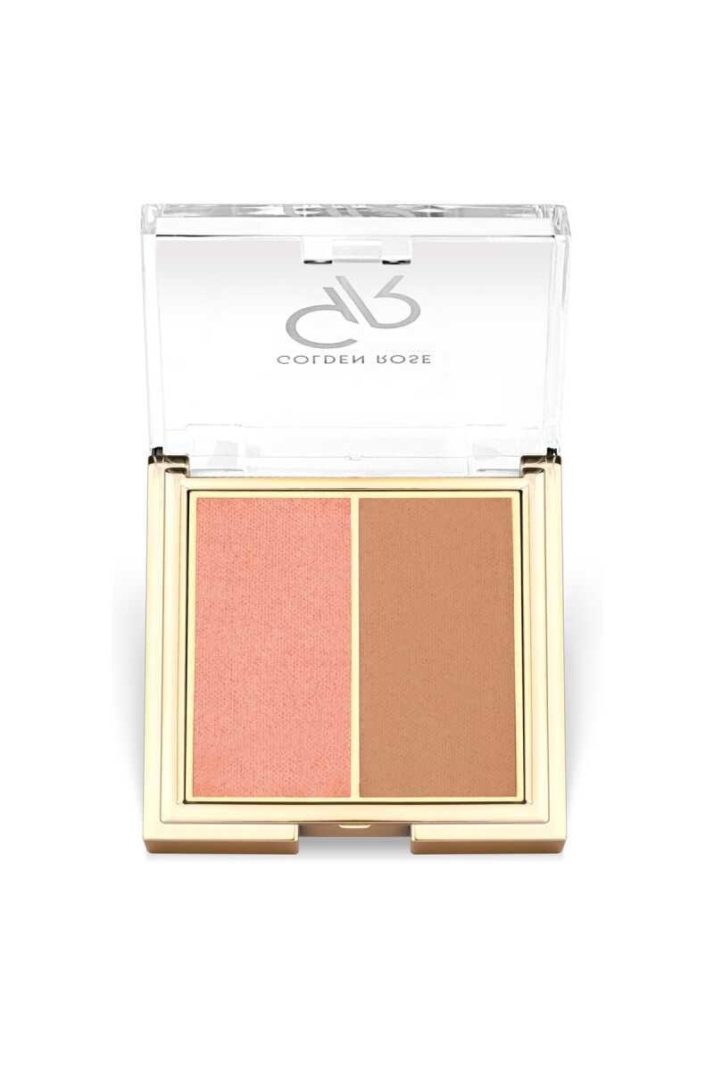 Golden Rose Iconıc Blush Duo 01 Rose&Nude Allık 2x3 g
