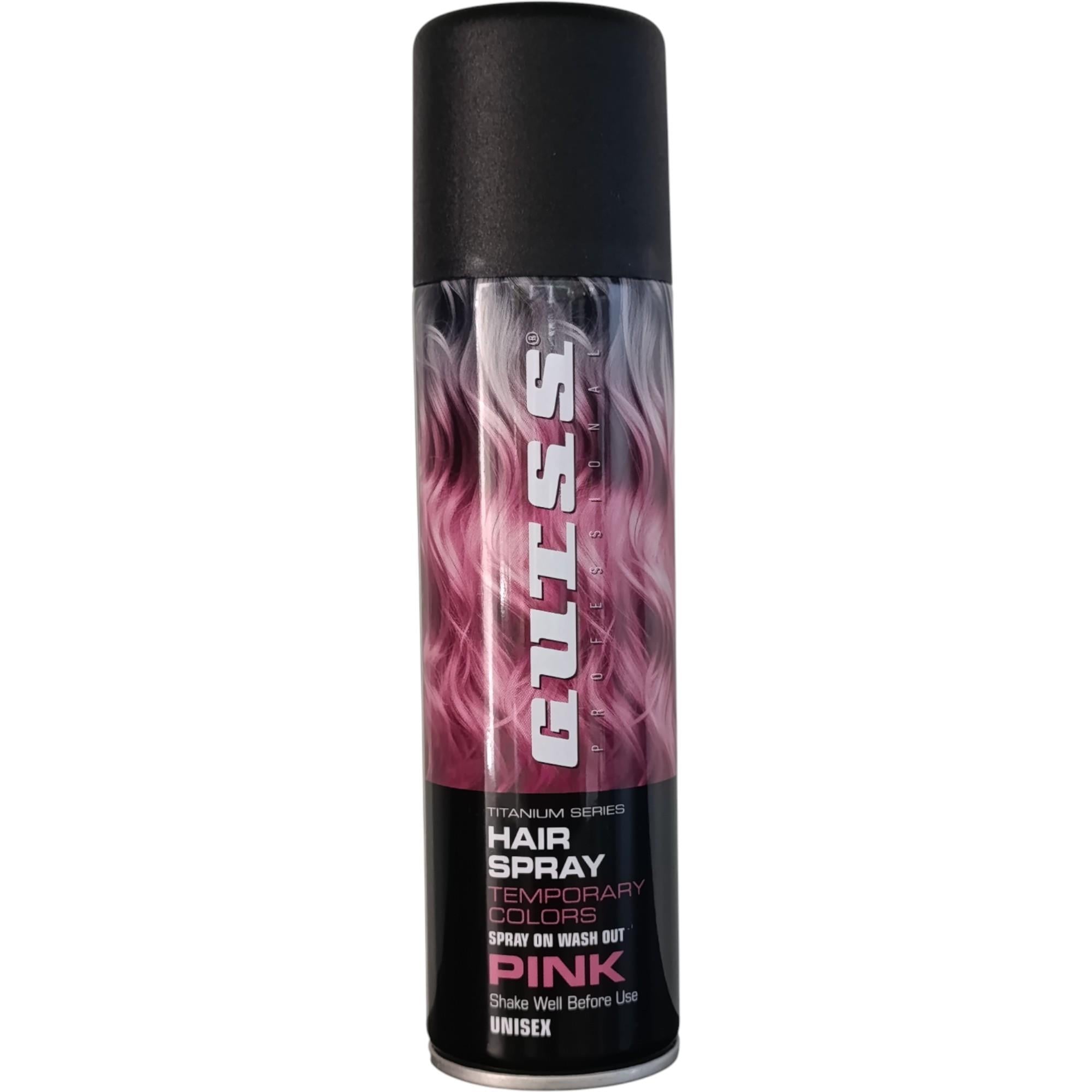 Gutss Renkli Saç Spreyi Pink 150ml