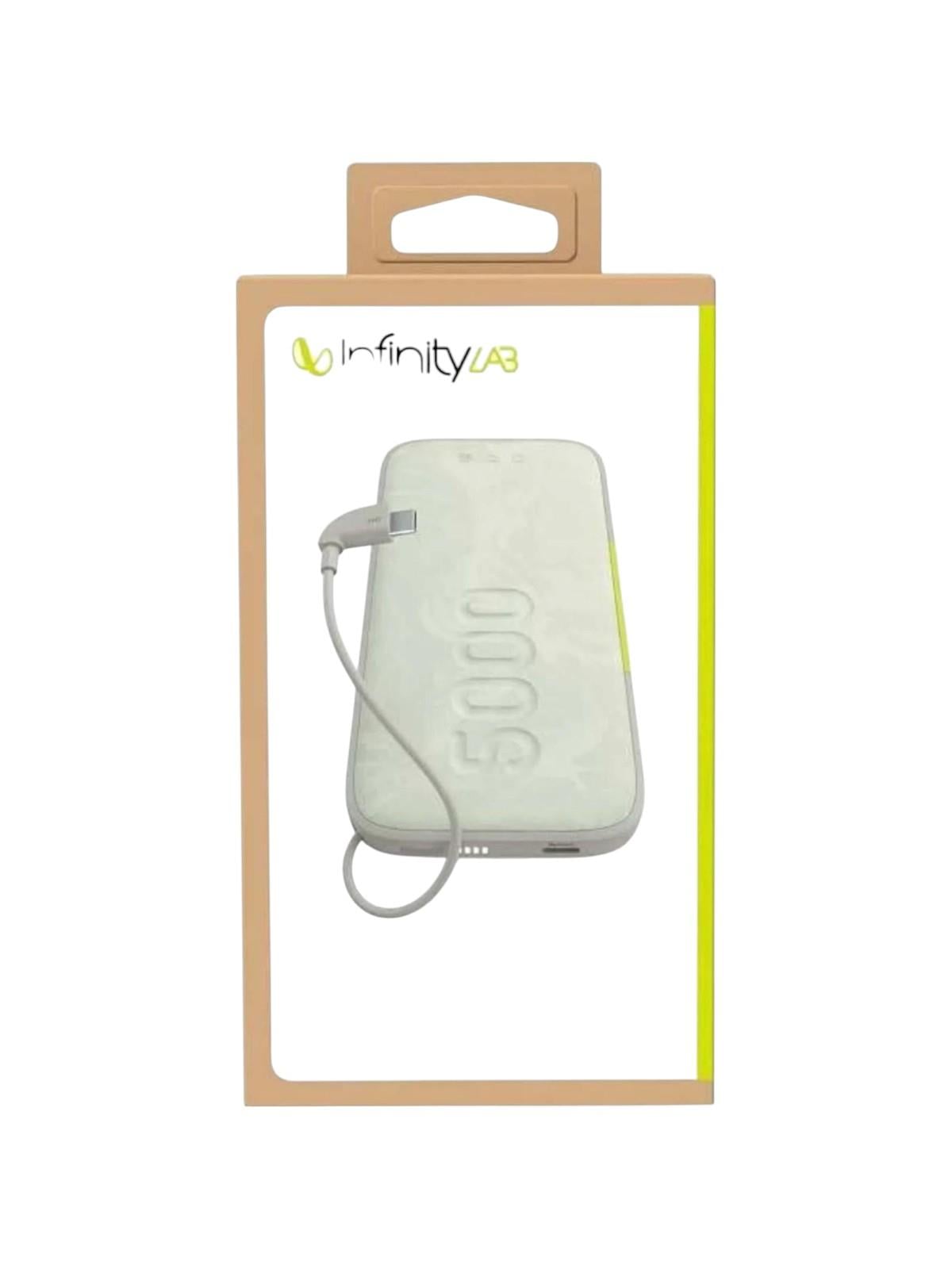 Infinity Lab by Harman - InstantGo Powerbank 5000 mAh, USB-C, Beyaz