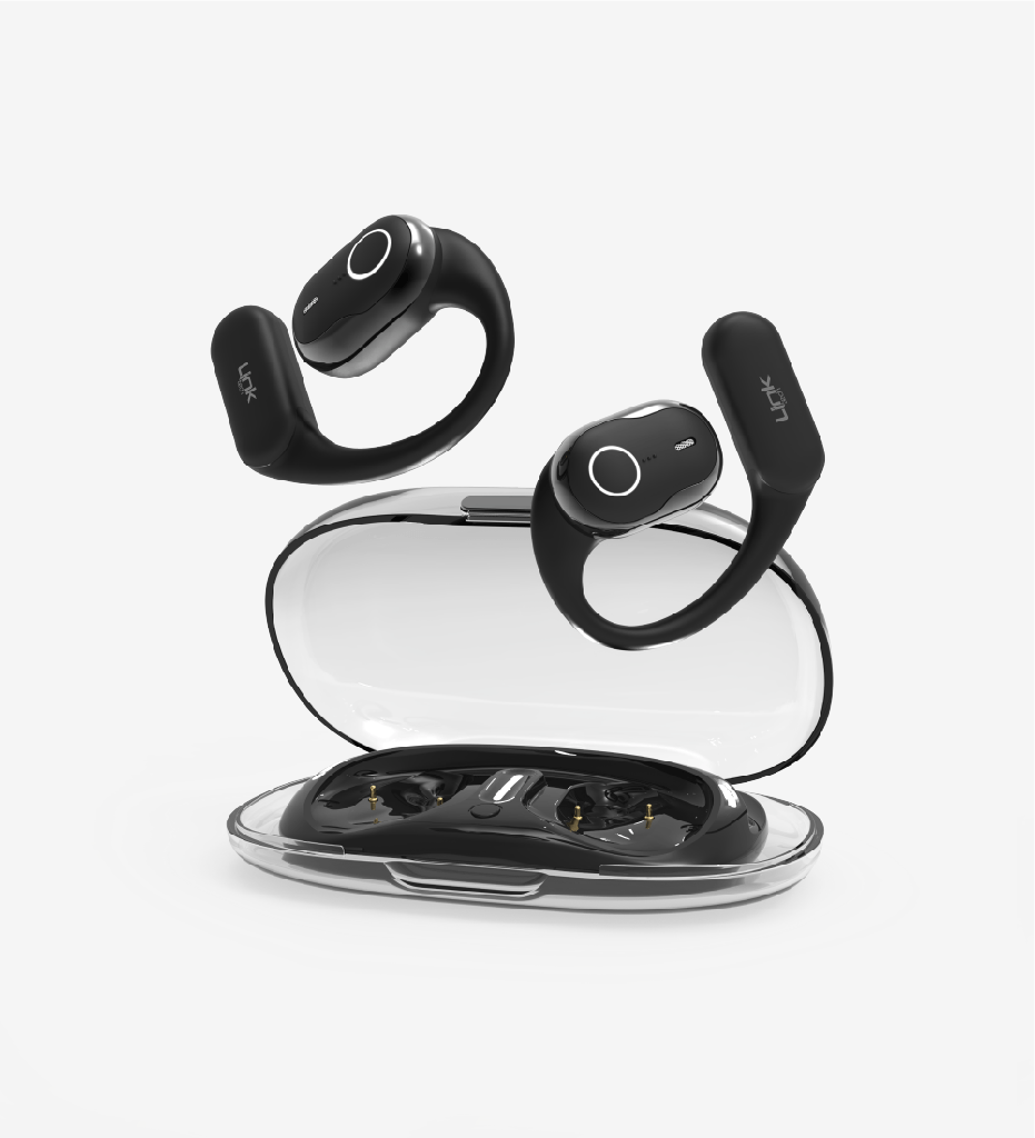 Link Tech S35 Spor Kancalı Silikonlu Bluetooth Kulaklık