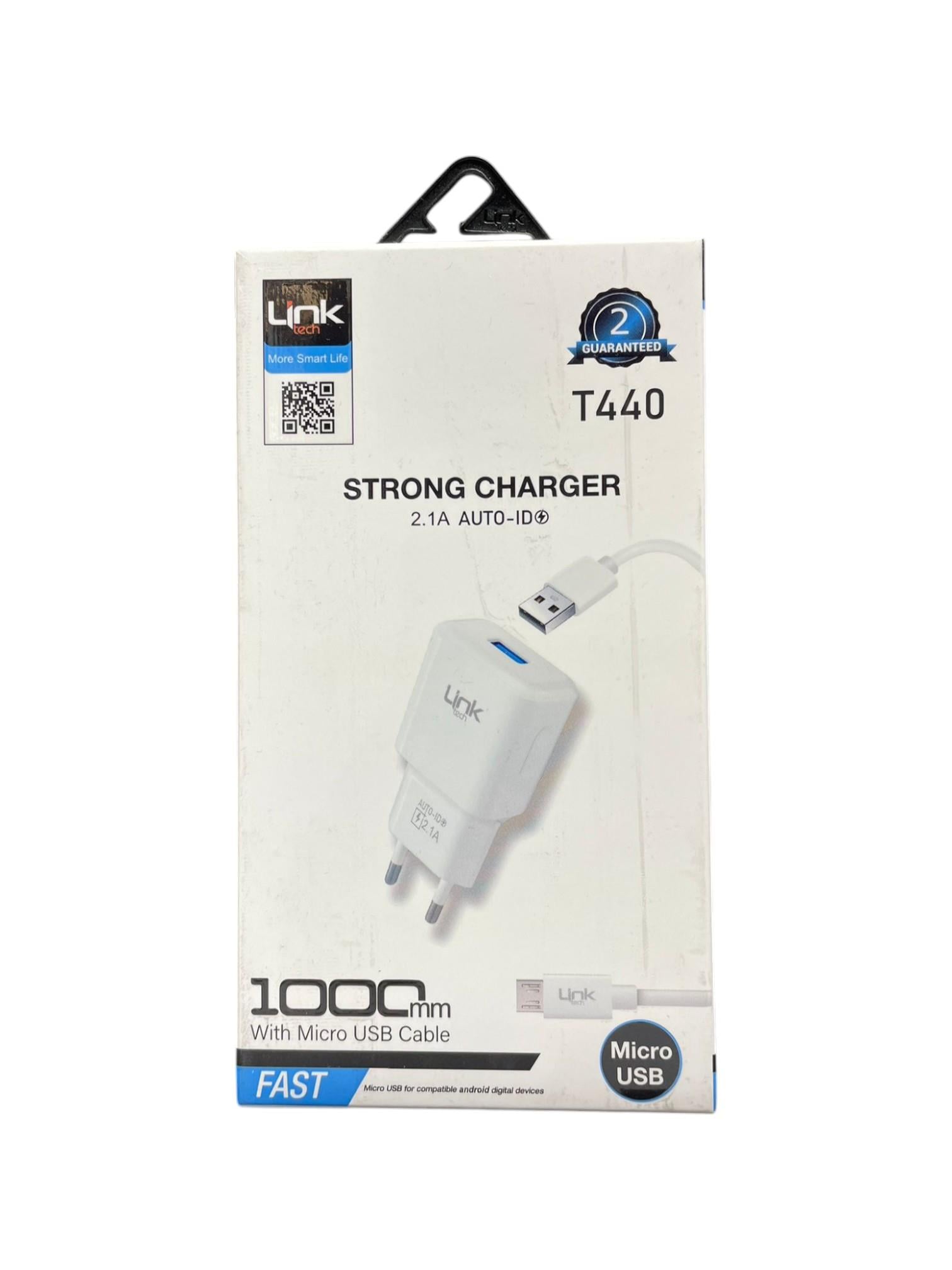 Link Tech T440 Strong 10W Micro USB Kablolu Şarj Cihazı