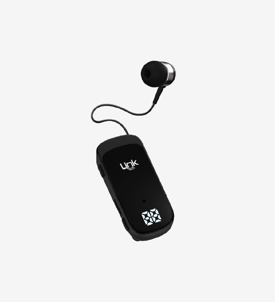 Link Tech V81 Makaralı Led Göstergeli Titreşimli Bluetooth Kulaklık