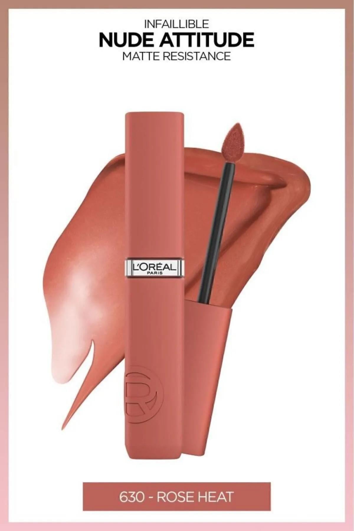 L'oreal Ruj Inf La Matte Resıstance 630