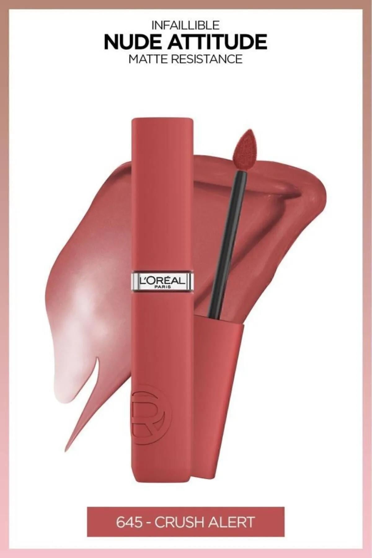 L'oreal Ruj Inf La Matte Resıstance 645
