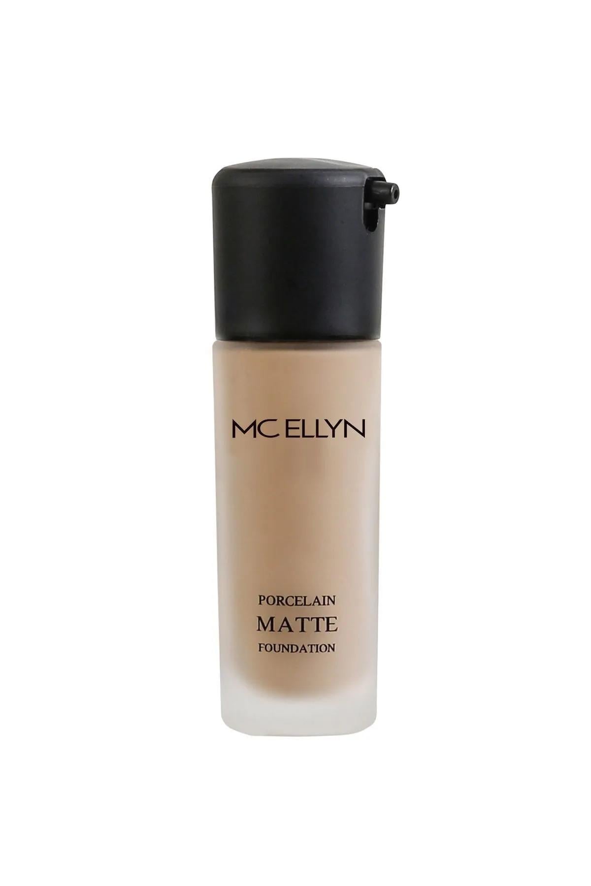 MC ELLYN Porcelaın Matte (No:02) Foundatıon 40 ml (Cam Şişe)