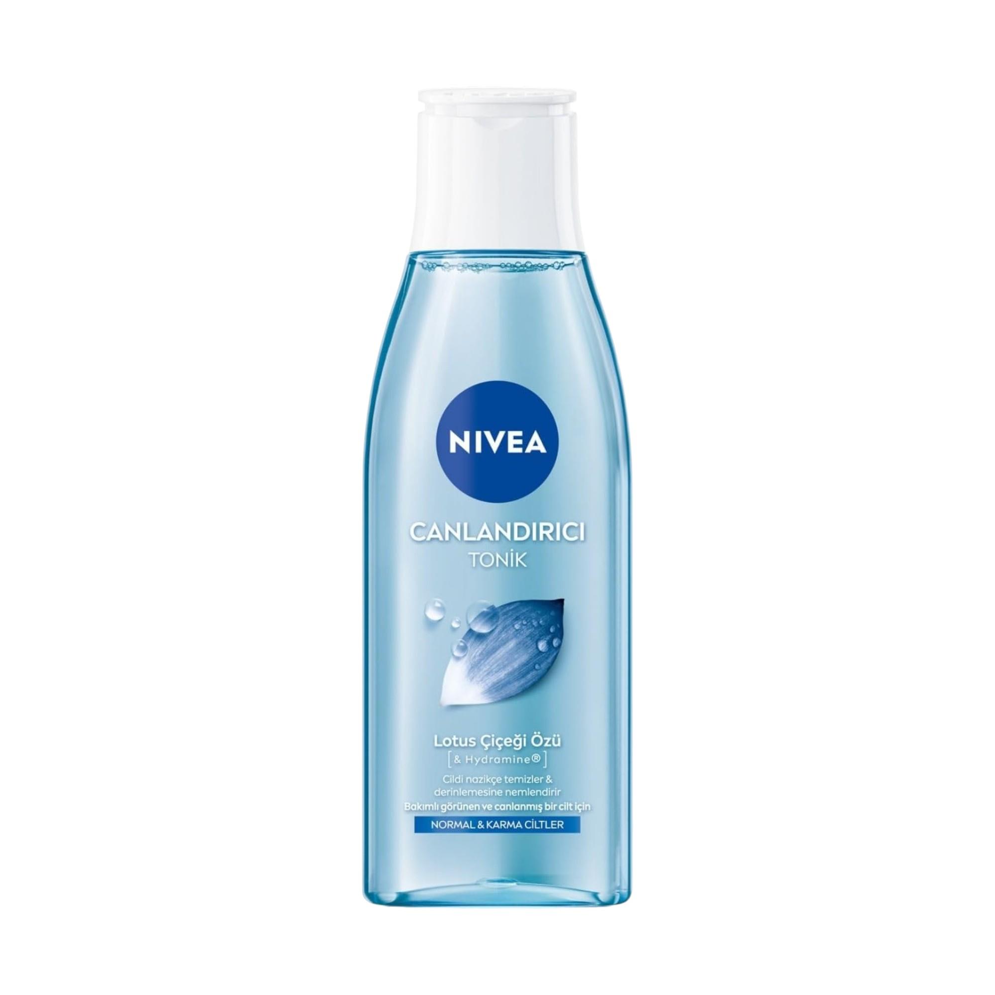 Nıvea Canlandırıcı Tonik Lotus Çiçeği Özü Normal ve Karma Ciltler 200ml 
