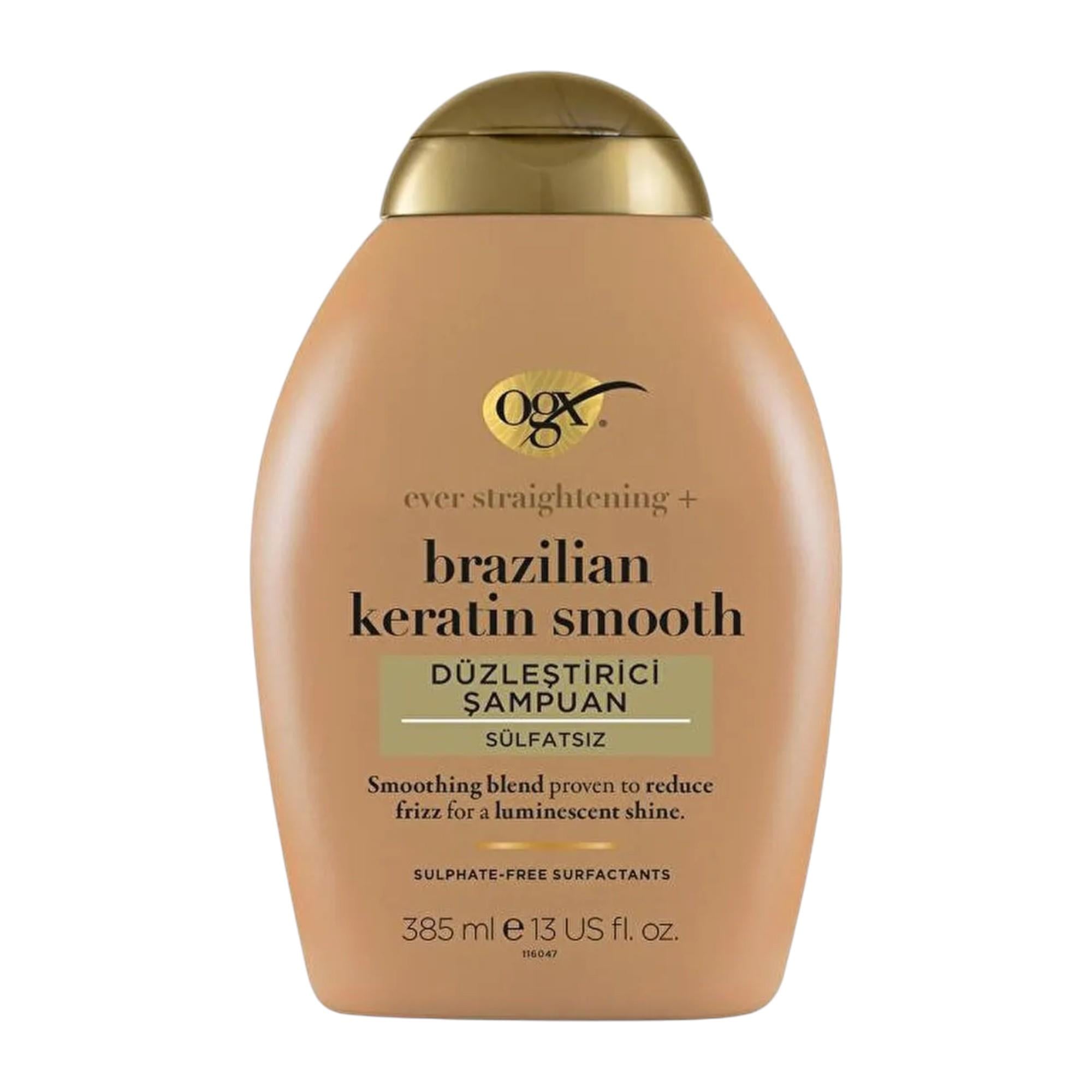 Ogx ever straightening + brazilian keratin smooth Düzleştirici Şampuan 385 ml 