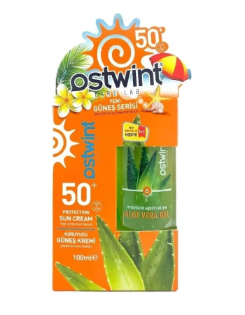 Ostwint Güneş Kremi Spf50 100 Ml + Alovera Jel