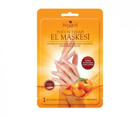 Rituel de Beaute Yoğun Terapi El Maskesi Şeftali Özlü 