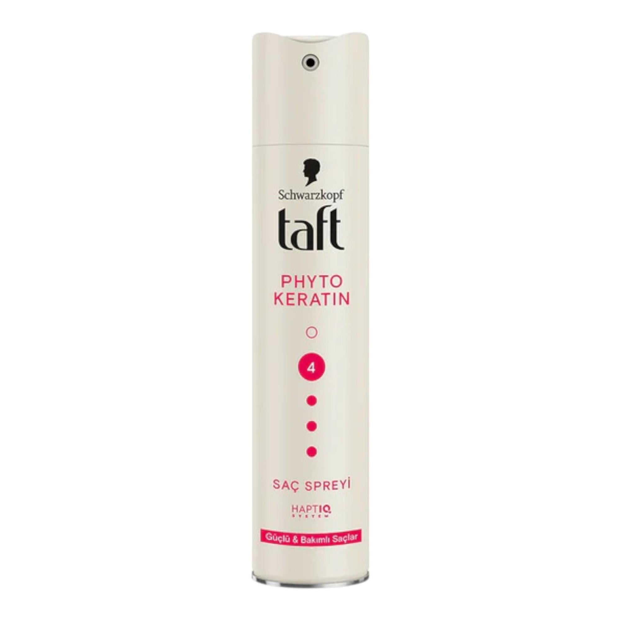 Taft Phyto Keratin No:4 Güçlü&Bakımlı Saçlar Saç Spreyi 250ml