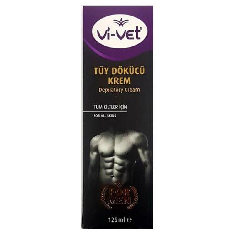 Vi-Vet Tüy Dökücü Krem For Men 125 ml