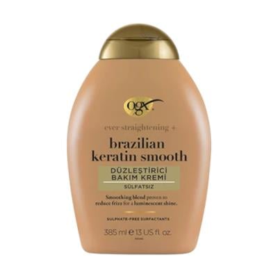 Ogx ever straightening + brazilian keratin smooth Düzleştirici Bakım Kremi Sülfatsız 385 ml
