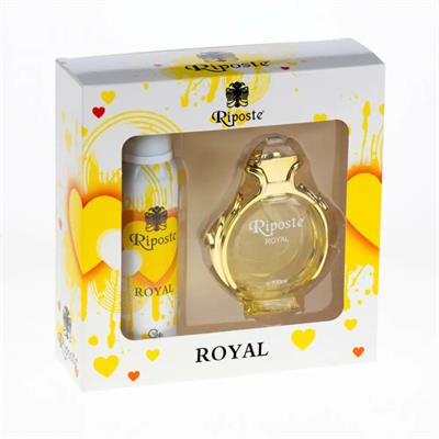 Riposte Royal Kadın Parfüm Seti 100 ml parfüm+1150ml deodorant