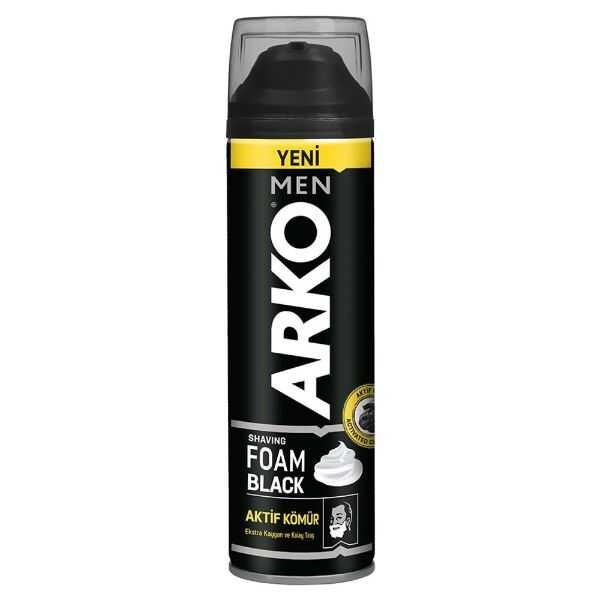 Arko Foam Black Men Traş Köpüğü 200 ml
