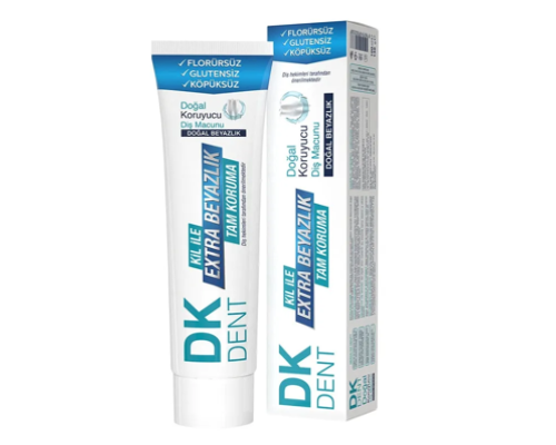 Dermokil Doğal Koruyucu Diş Macunu Doğal Beyazlık 75 ml
