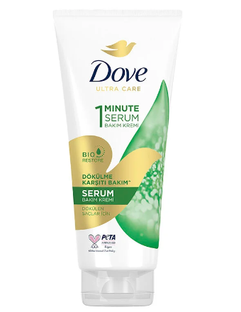 Dove Ultra Care 1 Minute Serum Saç Bakım Kremi Dökülme Karşıtı Bakım 170 ml
