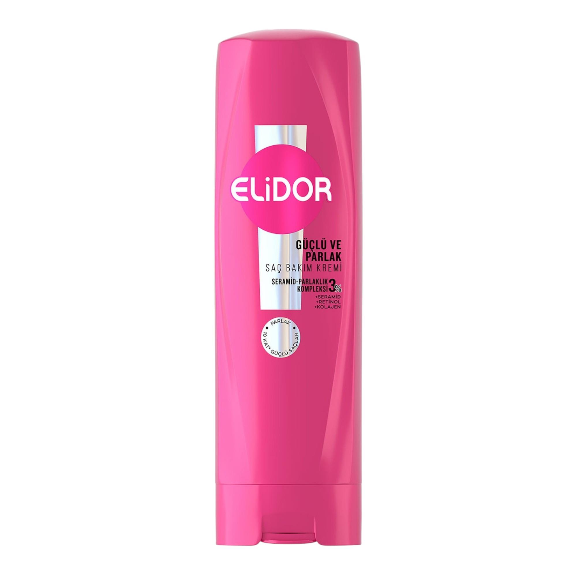 Elidor Güçlü ve Parlak Saç Bakım Kremi 350 ml 