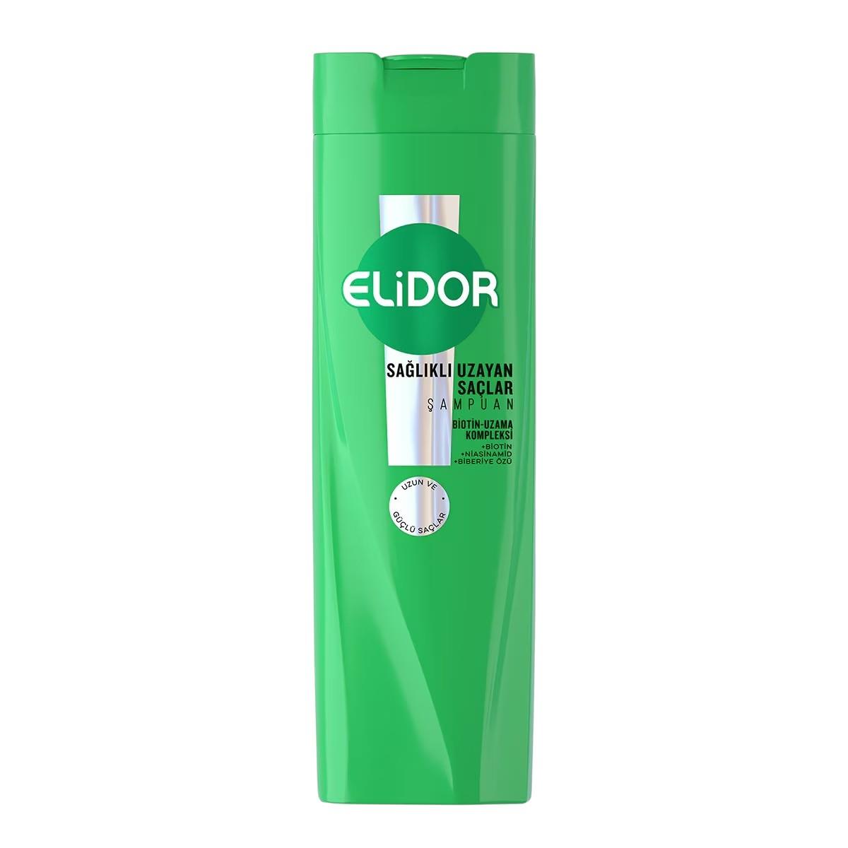 Elidor Sağlıklı Uzayan Saçlar Biotin-Uzama Kompleksi Şampuan 400 ml