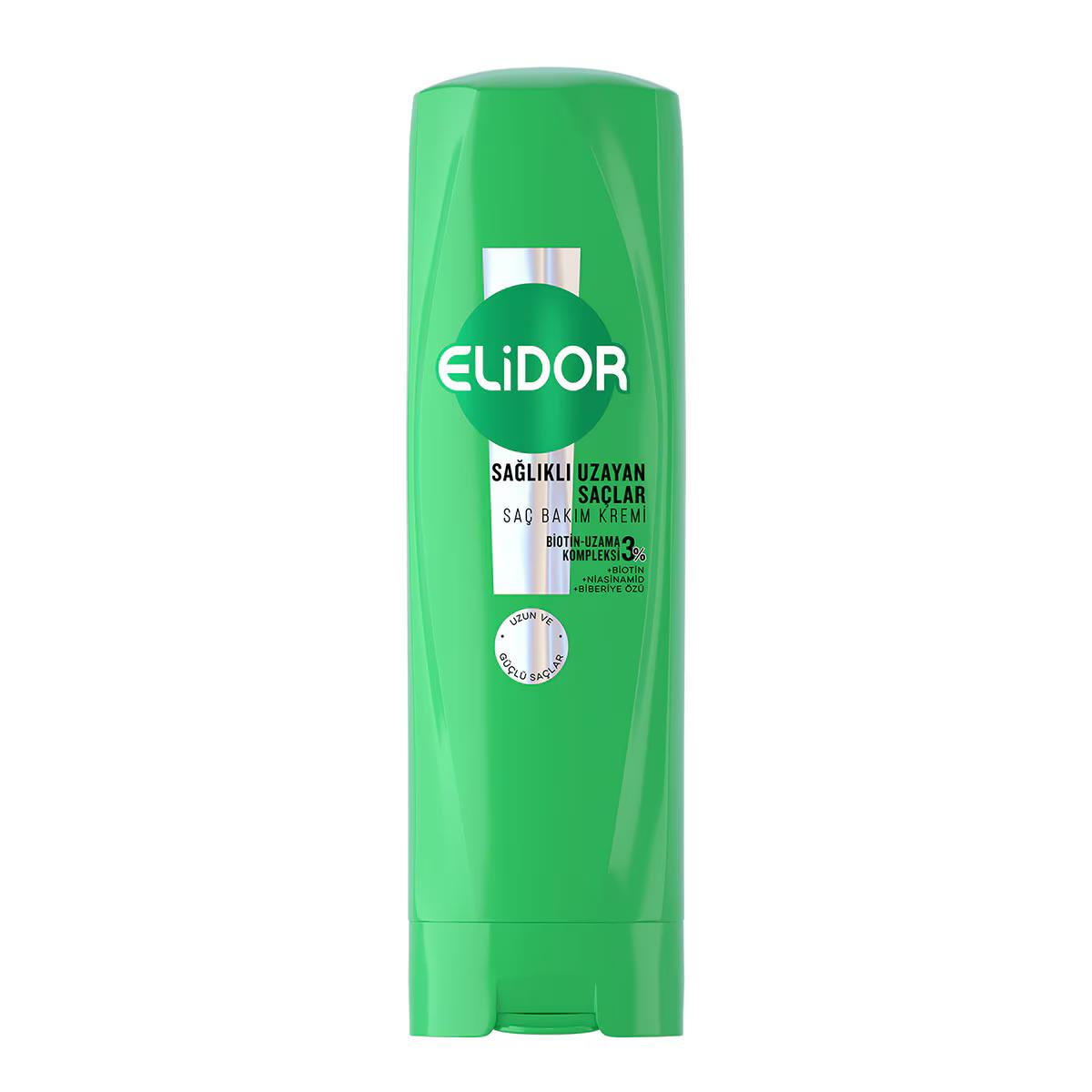 Elidor Sağlıklı Uzayan Saçlar Biotin-Uzama Kompleksi Saç Bakım Kremi 350 ml