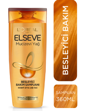 Elseve Mucizevi Yağ Bakım Şampuanı 360ml