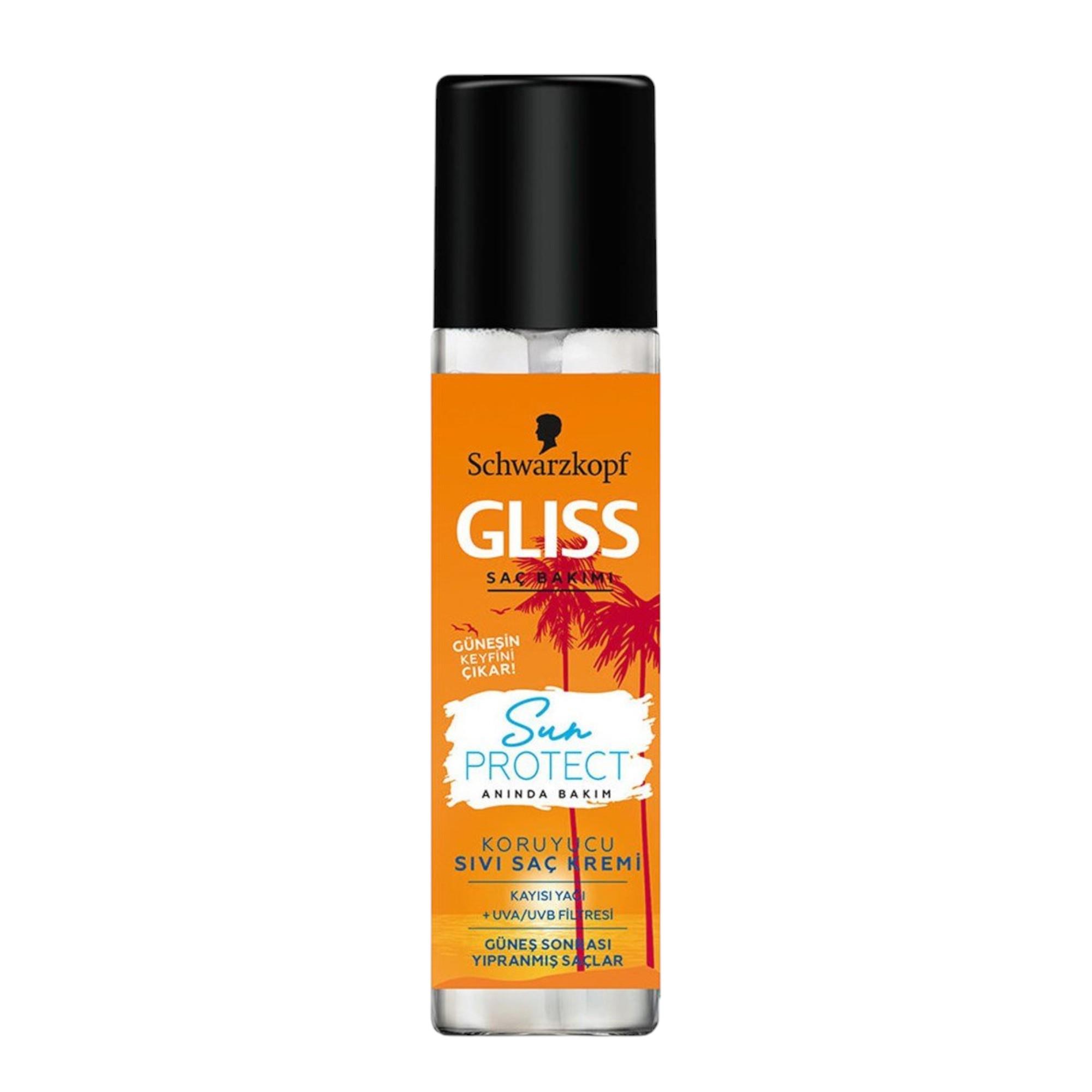 GLİSS Sun Protect Anında Bakım Koruyucu Sıvı Saç Kremi 200 ml