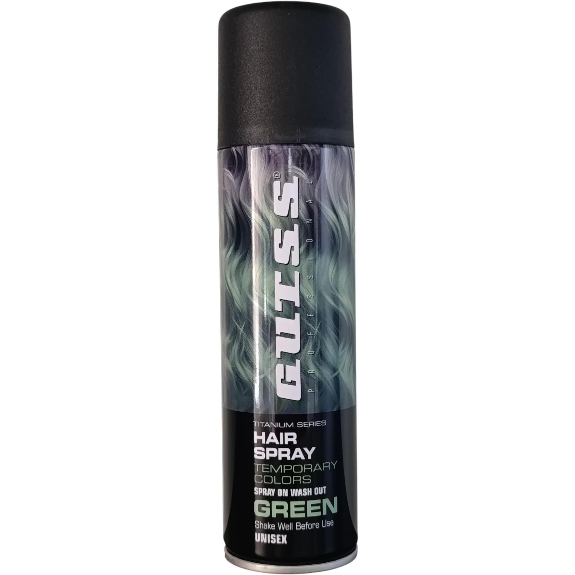 Gutss Renkli Saç Spreyi Green 150ml