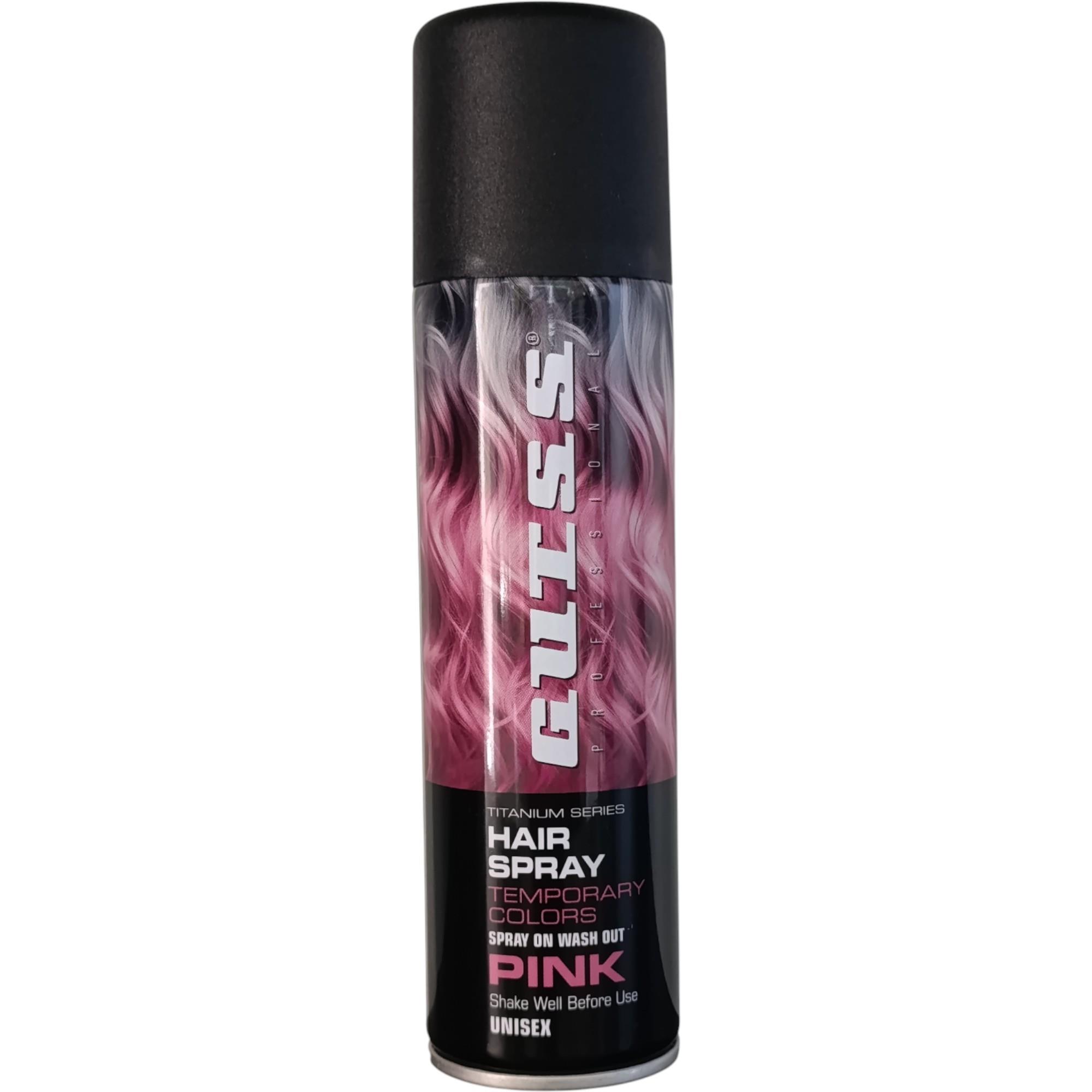 Gutss Renkli Saç Spreyi Pink 150ml