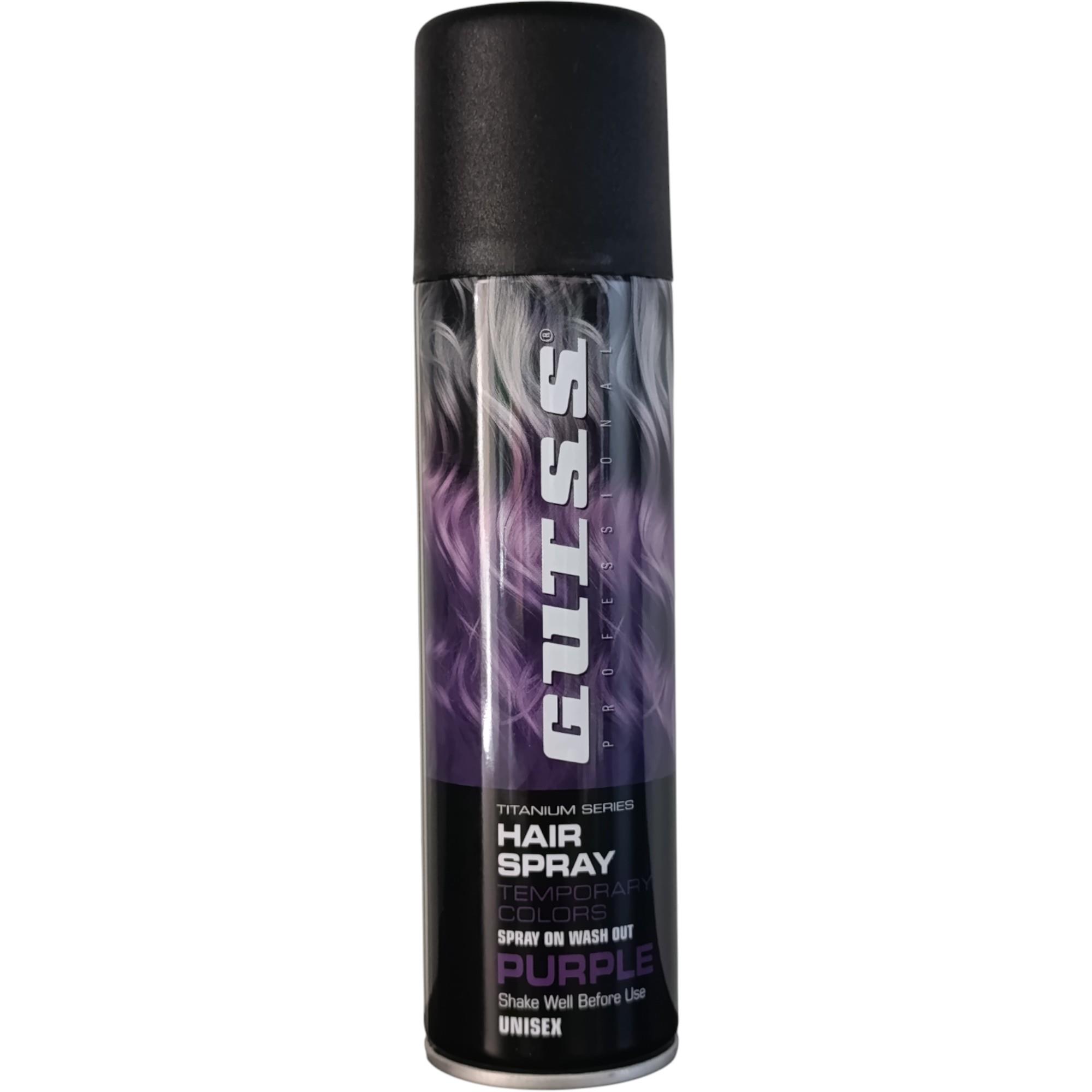 Gutss Renkli Saç Spreyi Purple 150ml