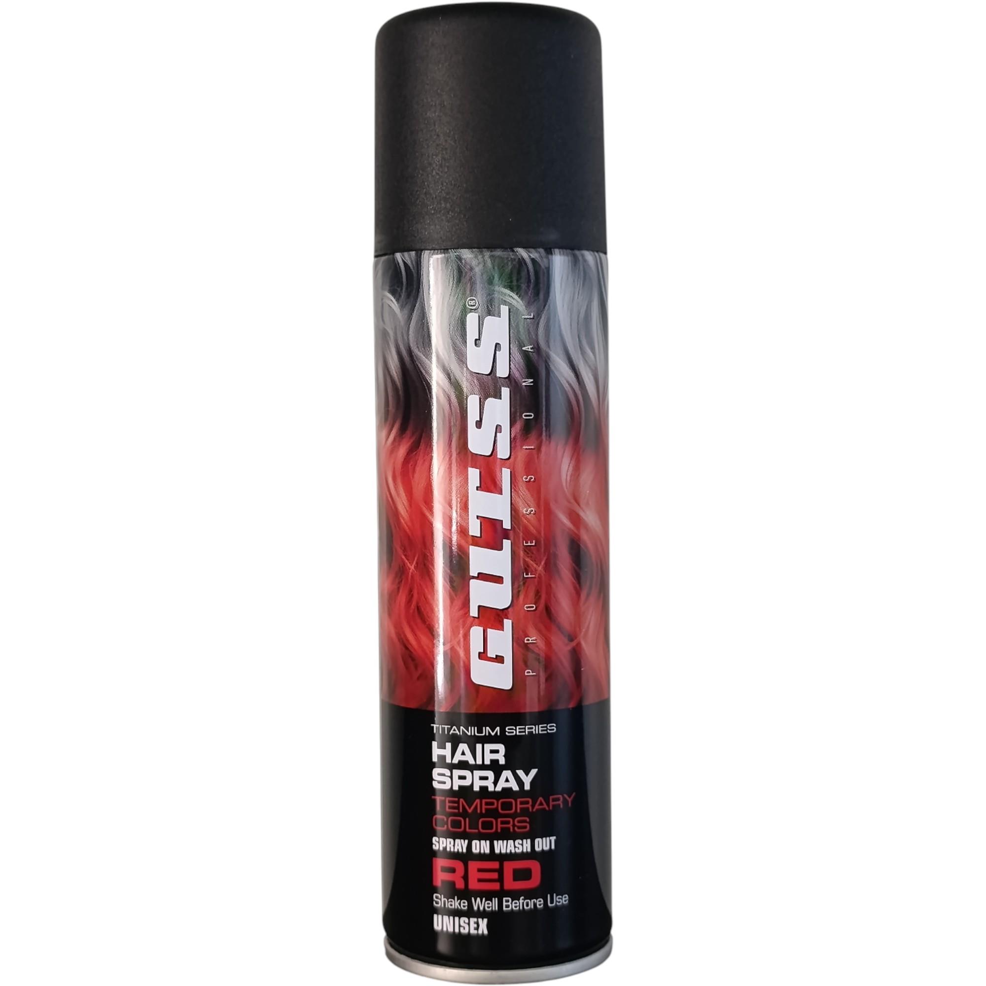 Gutss Renkli Saç Spreyi Red 150ml