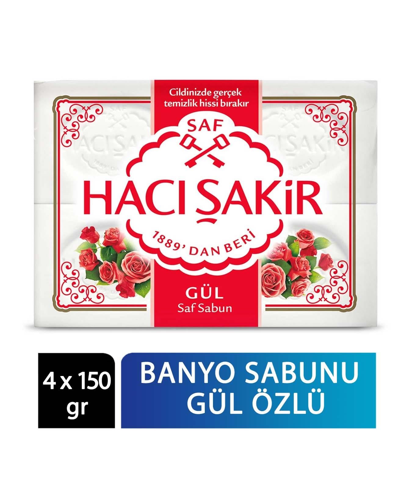 Hacı Şakir Gül Saf Sabun 600 g