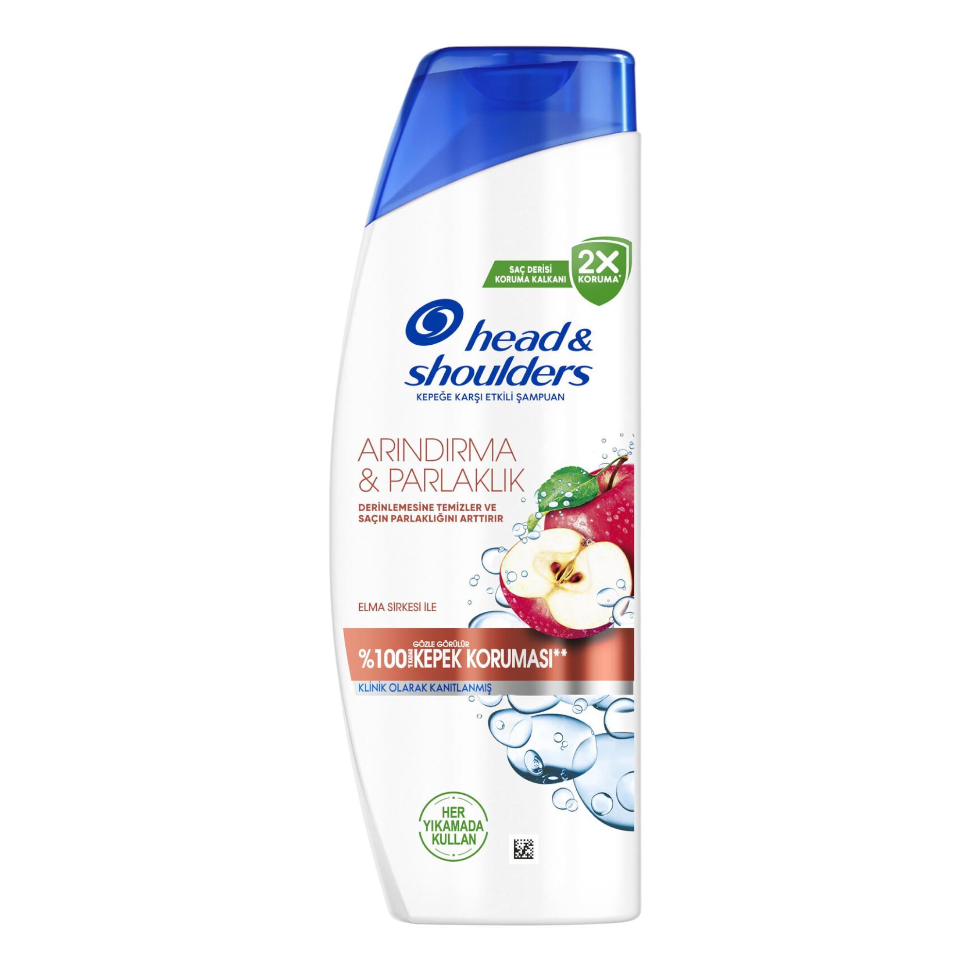 Head&Shoulders Arındırma&Parlaklık Şampuan 330 ml