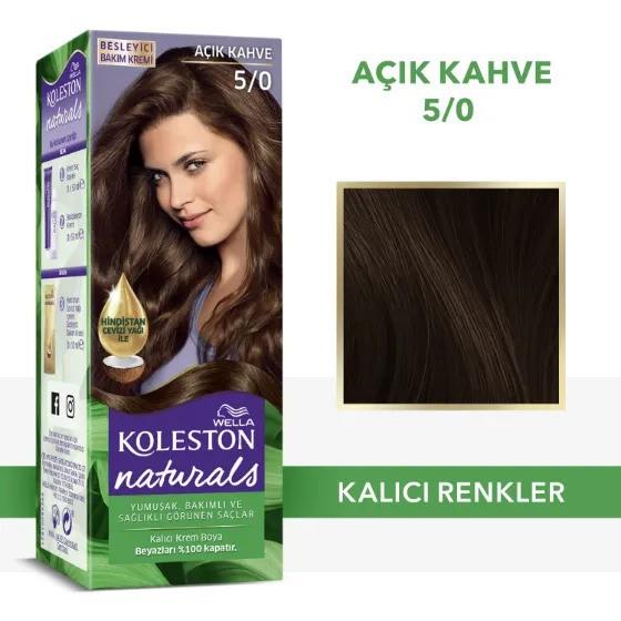 KOLESTON NATUREL MAXI 5/0 AÇIK KAHVE