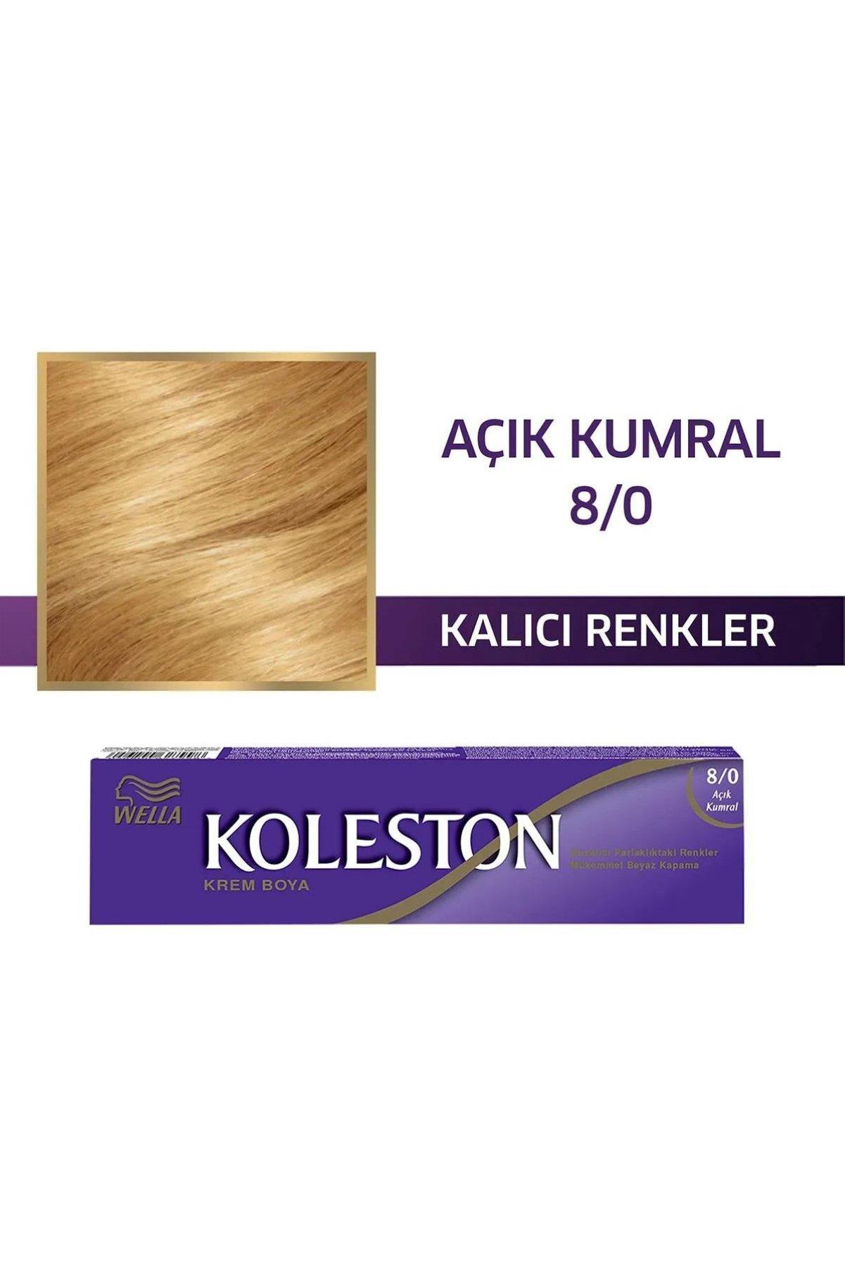 KOLESTON TÜP BOYA 8/0 AÇIK KUMRAL