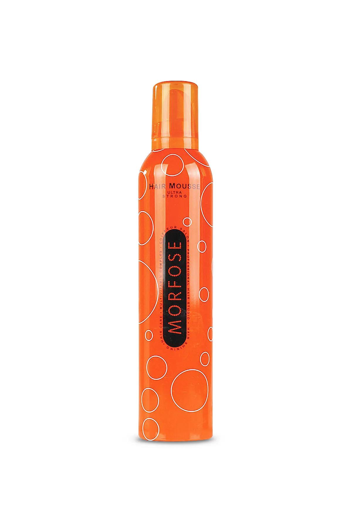 Morfose Saç Köpüğü Ultra Sert Turuncu 350 Ml