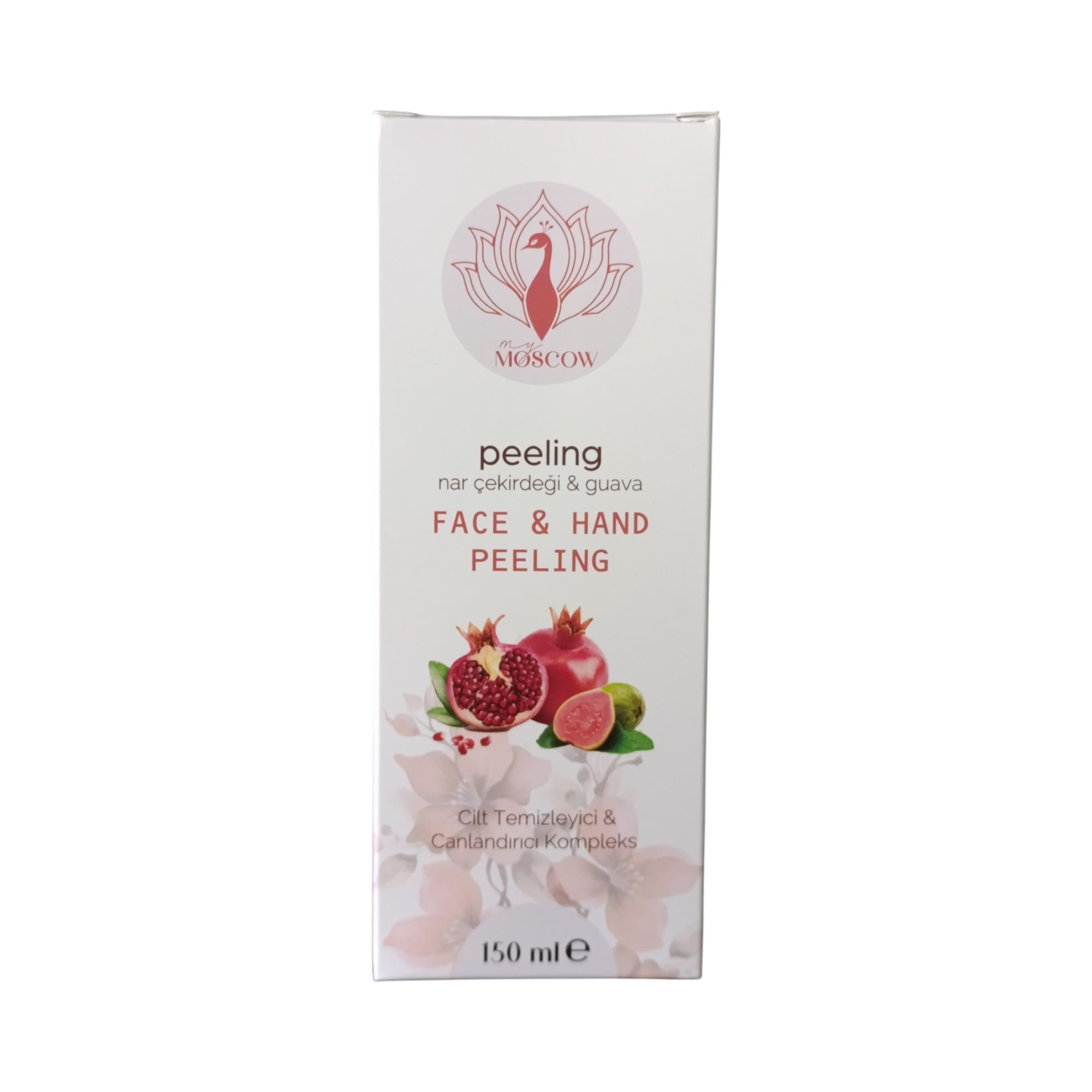 My Moscow Nar Çiçeği & Guava El&Ayak Peeling Cilt Temizleyici & Canlandırıcı Kompleks 150 ml