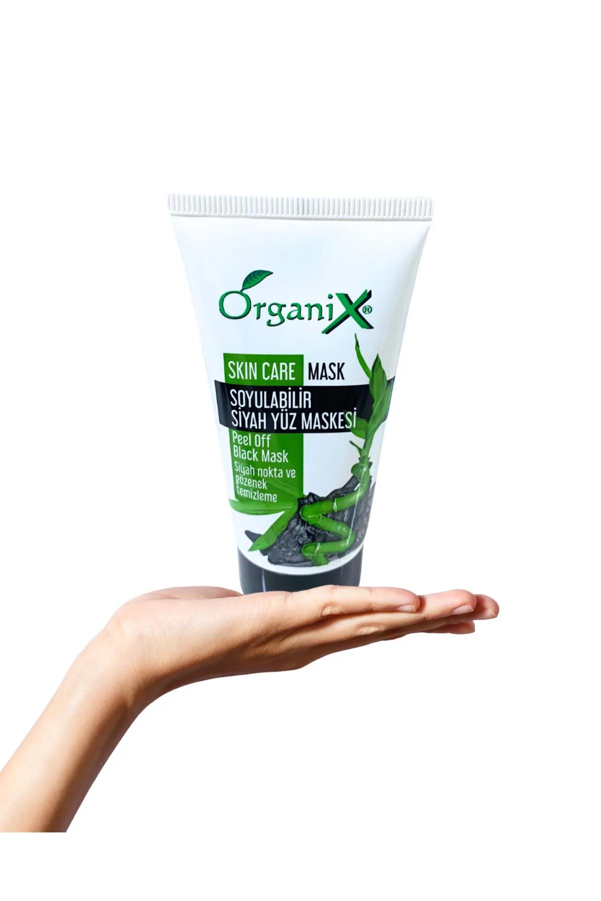 Organix Soyulabilir Siyah Yüz Maskesi Siyah Nokta ve Gözenek Temizleme 150 ml