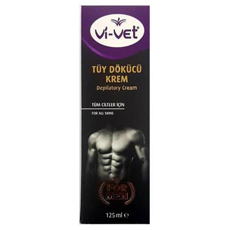 Vi-Vet Tüy Dökücü Krem For Men 125 ml