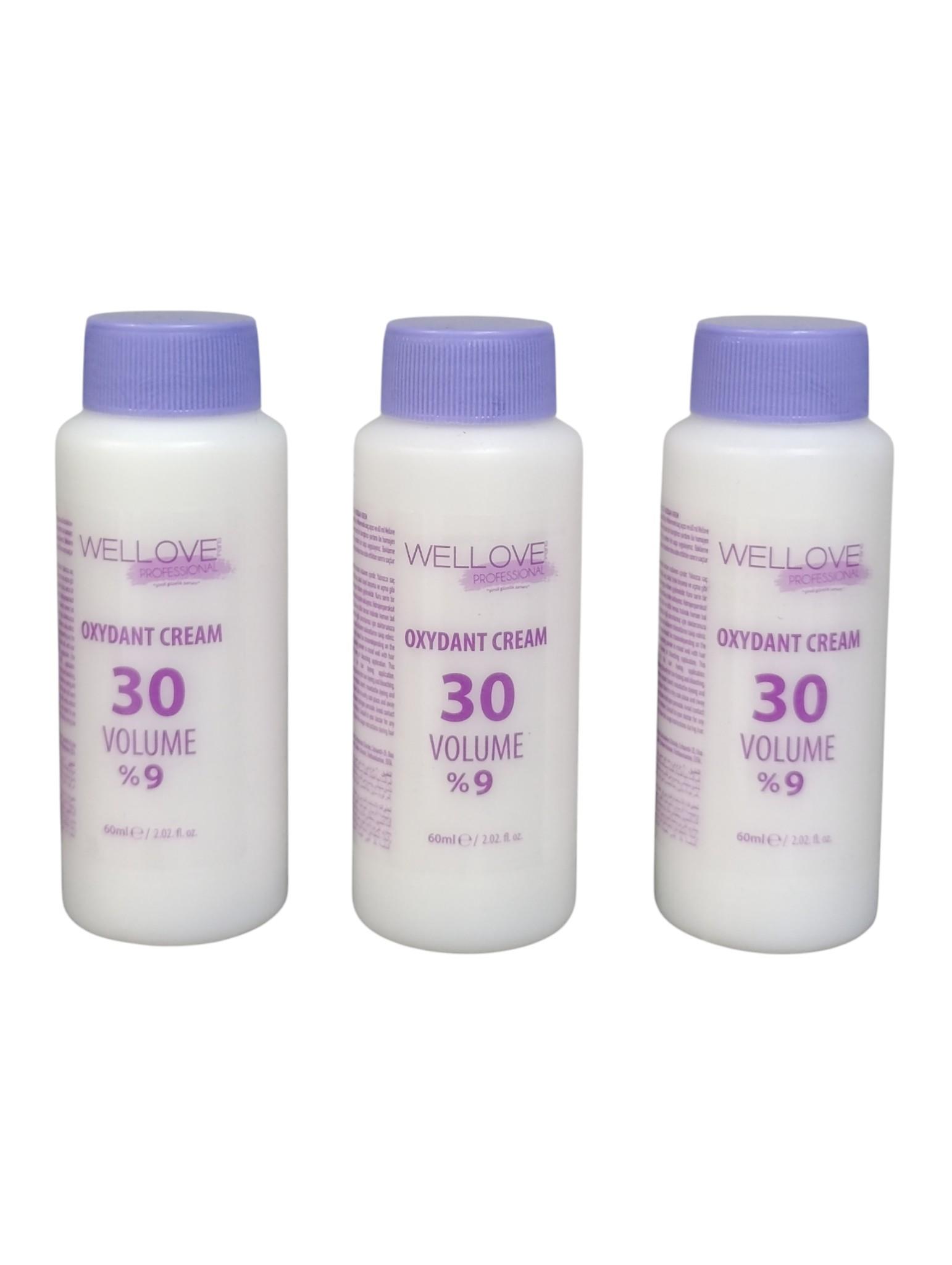 Wellove Paris Professıonal (30 Volume %9) Oxydant Cream