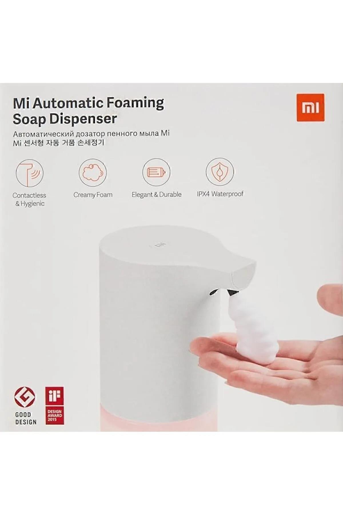 Xiaomi Mi Otomatik Köpük Sabun Makinası Sensörlü - Ürüne Sıvı Sabun Haznesi Dahildir.