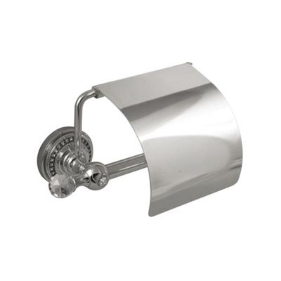 Aksu Style Kapaklı Kağıtlık Krom