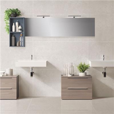 Anka Seramik 60x120 Alba Bone Rektifiye Parlak