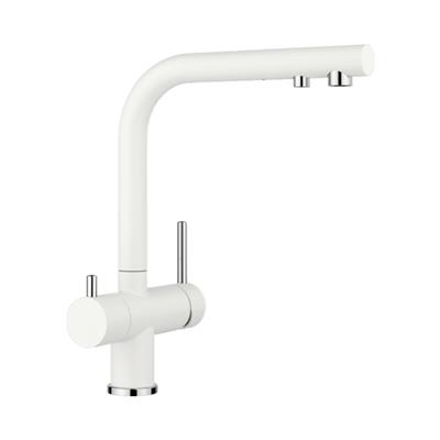 Blanco Fontas II Silgranit Beyaz Eviye Bataryası