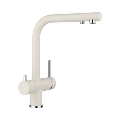 Blanco Fontas II Silgranit Soft Beyaz Eviye Bataryası